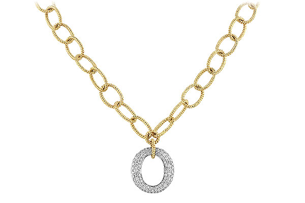 D227-01488: NECKLACE 1.02 TW (17 INCHES)