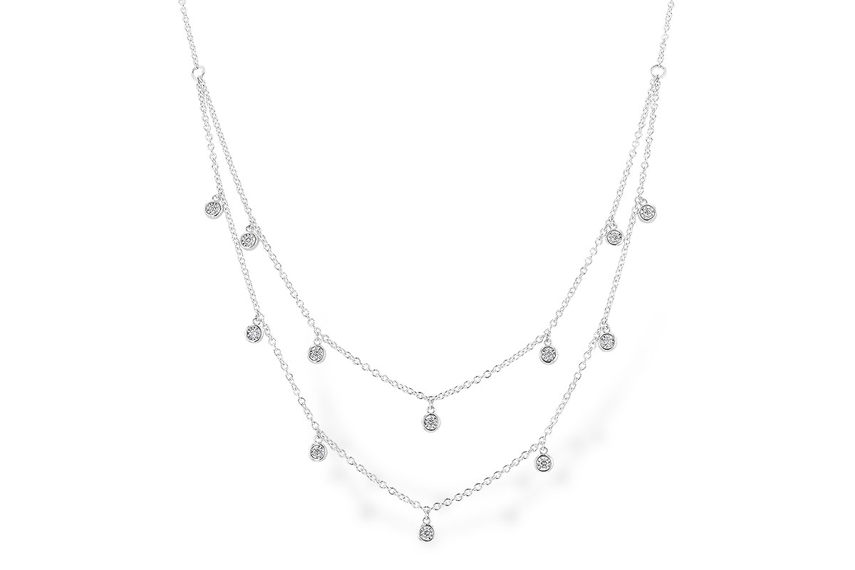 F310-65170: NECKLACE .22 TW (18 INCHES)