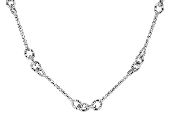 H310-69715: TWIST CHAIN (18IN, 0.8MM, 14KT, LOBSTER CLASP)