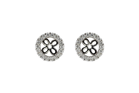 L224-31470: EARRING JACKETS .24 TW (FOR 0.75-1.00 CT TW STUDS)